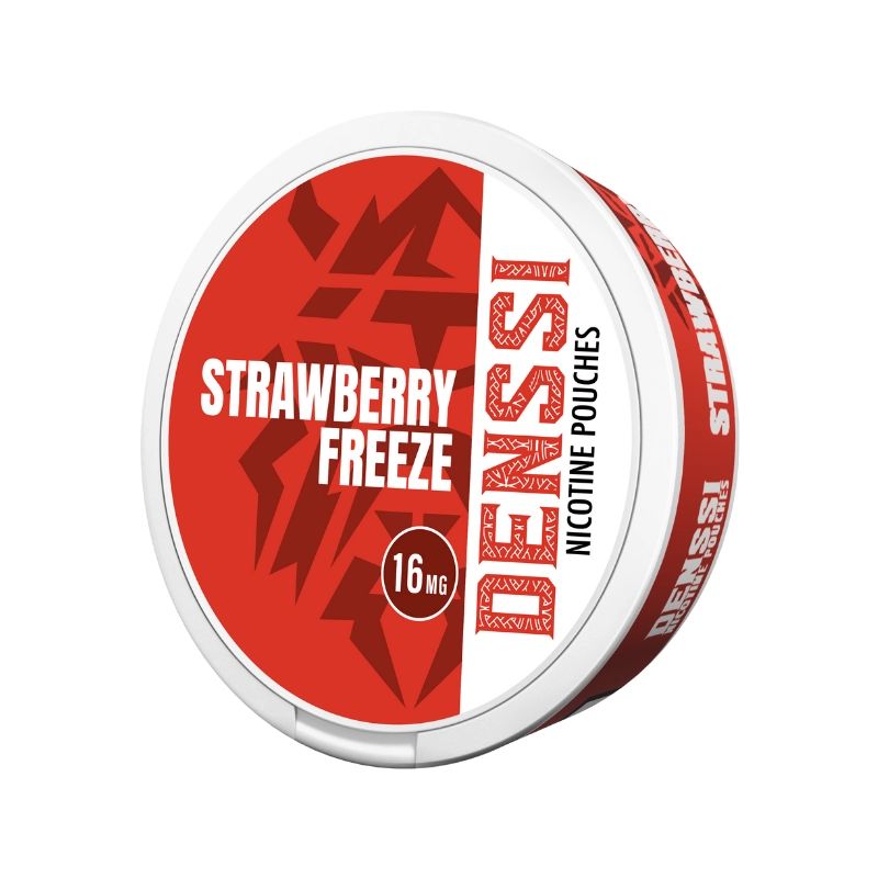 Denssi Strawberry Freeze nicotine pouches dubai UAE