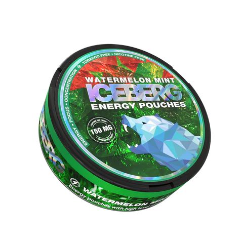 Iceberg energy caffeine pouches watermelon mint Dubai, UAE