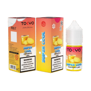 Tokyo Super Cool Pineapple Jam Saltnic Dubai Vape UAE VAPE